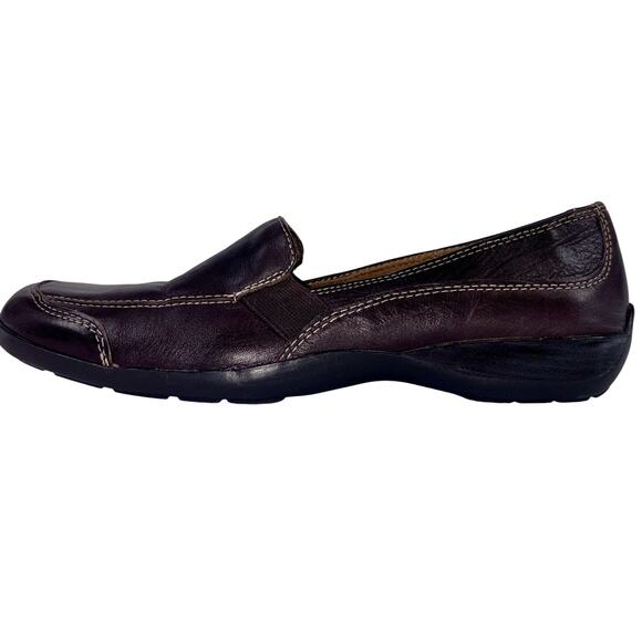 Natural Soul By Naturalizer Women's Camelia Loafer Size 8.5 Brown Slip On Shoe - Picture 8 of 10